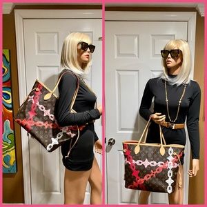 🦄😍Louis Vuitton Limited Edition Bay Neverfull MM